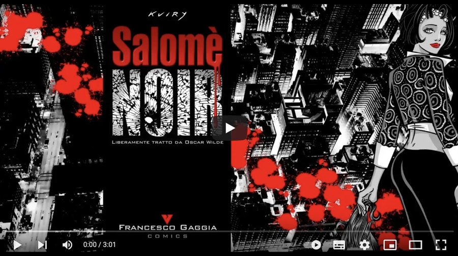 'Salomè NOIR' di Kuiry - Francesco Gaggia | Book Trailer