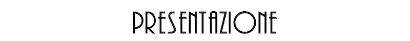 Presentazione Presentazione