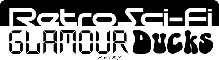 Retro Sci-Fi Glamour Ducks