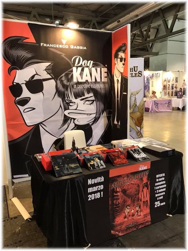 Dog Kane a Cartoomics 2018 Dog Kane a Cartoomics 2018