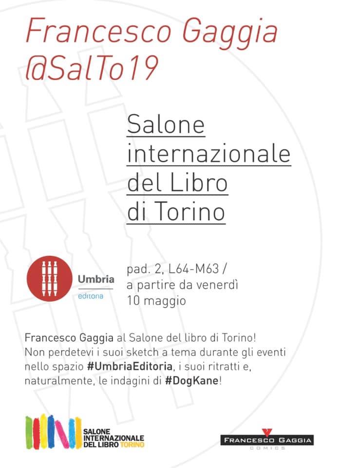 Francesco Gaggia al Salone del Libro