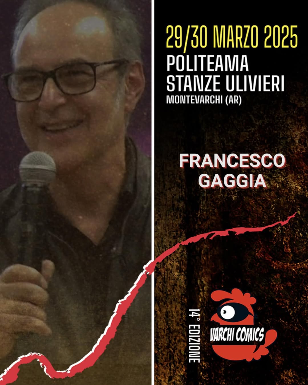 Francesco Gaggia al Varchi Comics